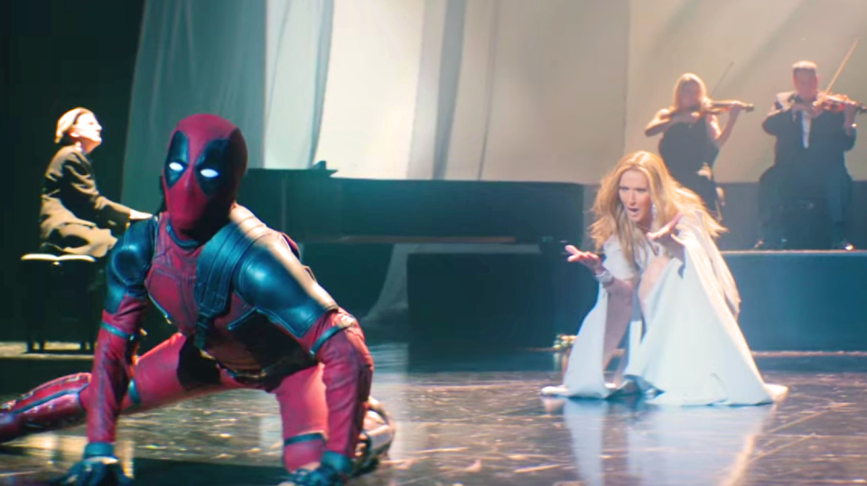 Céline Dion a Deadpool